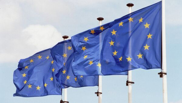 Флаги Евросоюза - Sputnik Afrique