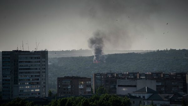 Kiev utilise des bombes de fabrication américaine dans l'est (insurgés) - Sputnik Afrique