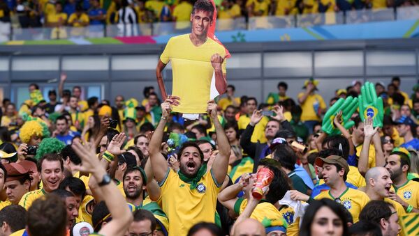 Supporters brésiliens - Sputnik Afrique