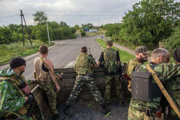 Forces d'autodéfense du Donbass. Forces d'autodéfense du Donbass. - Sputnik Afrique