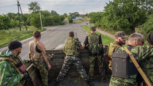 Forces d'autodéfense du Donbass. - Sputnik Afrique