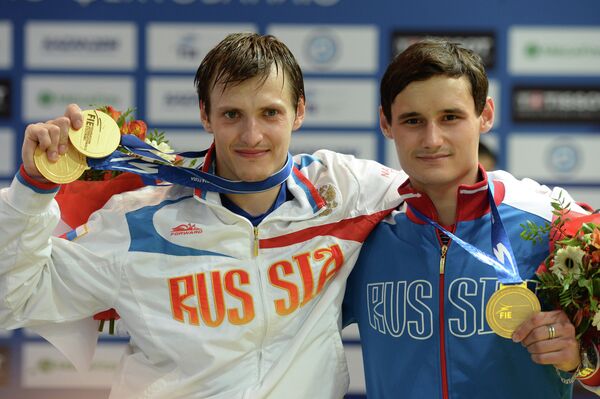 Alexey Cheremisinov (à gauche) et Timur Safin - Sputnik Afrique