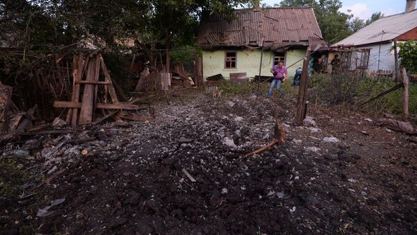 Ukraine: 13 morts dans le pilonnage de Gorlovka par l'armée - Sputnik Afrique