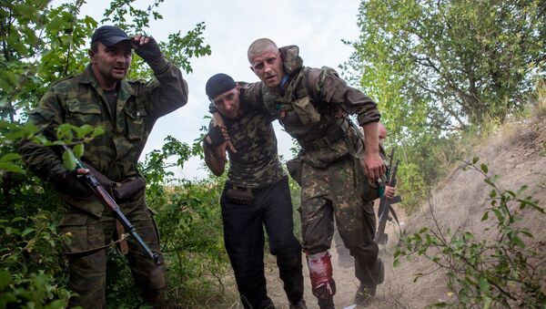 Ukraine: la ville de Gorlovka pilonnée par l'armée - Sputnik Afrique