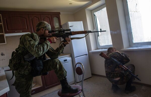 Ukraine: la vie sous les obus dans la région de Donetsk - Sputnik Afrique