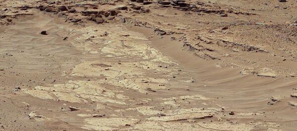 Снимок поверхности планеты Марс сделанный марсоходом Curiosity - Sputnik Afrique