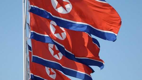 Флаг Северной Кореи - Sputnik Afrique
