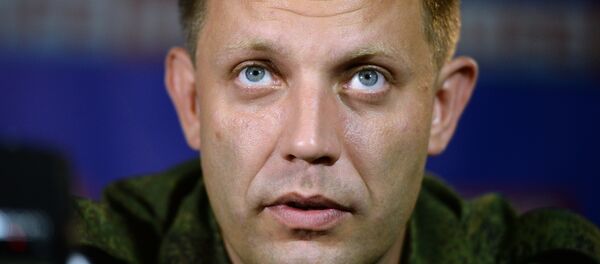 Премьер-министр Донецкой народной республики Александр Захарченко. Архивное фото - Sputnik Afrique