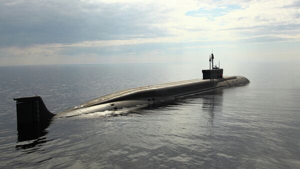 Le sous-marin nucléaire russe du projet 955 Boreï, Vladimir Monomakh - Sputnik Afrique