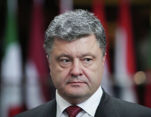 Piotr Porochenko, président d'Ukraine - Sputnik Afrique