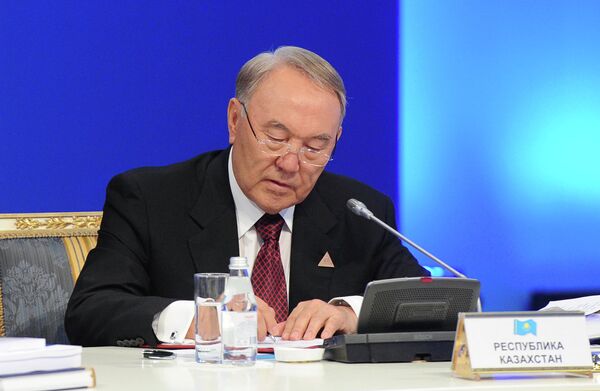 Noursoultan Nazarbaïev, président du Kazakhstan - Sputnik Afrique