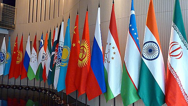 Drapeaux des pays membres de l'OCS - Sputnik Afrique
