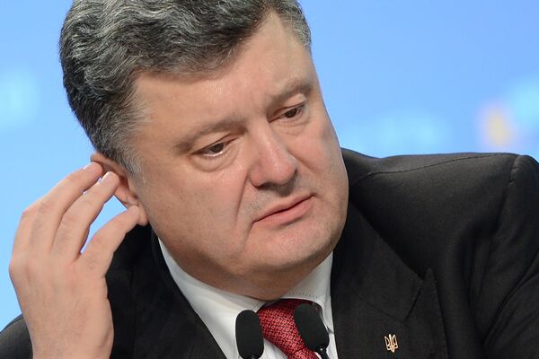 Piotr Porochenko, président de l'Ukraine - Sputnik Afrique