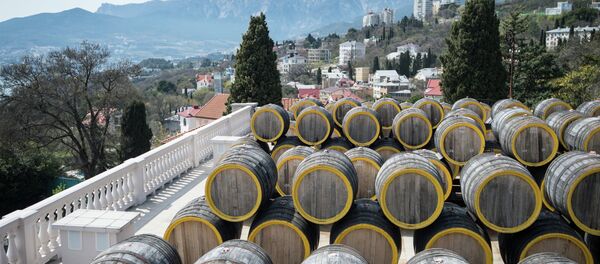 Винодельческий завод Массандра в Крыму - Sputnik Afrique