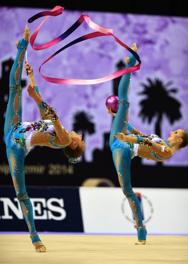 Gymnastique rythmique - Mondiaux: la Russie défend son titre au combiné ballons/rubans - Sputnik Afrique