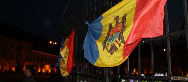 Флаги Румынии и Молдовы - Sputnik Afrique