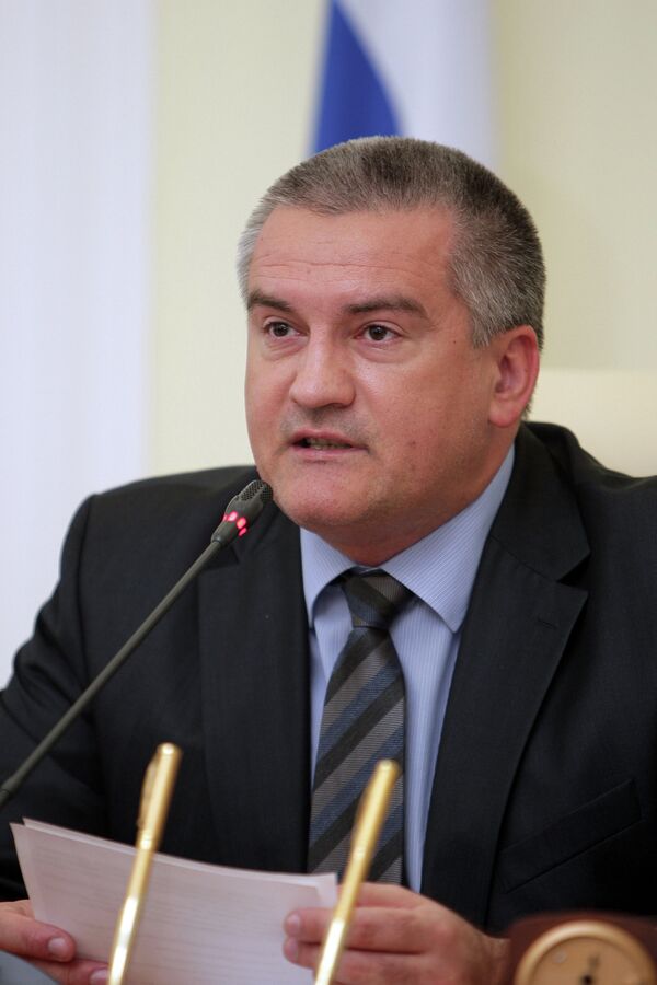 Sergueï Aksenov, gouverneur de Crimée par intérim - Sputnik Afrique