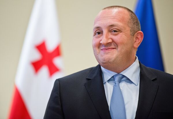 Le président géorgien Gueorgui Margvelashvili - Sputnik Afrique