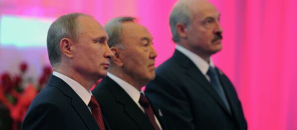 Рабочий визит В.Путина в Астану для участия в заседании ВЕЭС - Sputnik Afrique