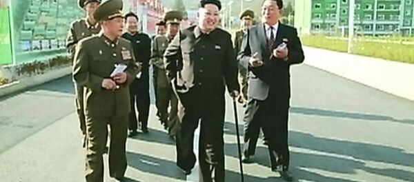 Corée du Nord: Kim Jong-un réapparaît en public Corée du Nord: Kim Jong-un réapparaît en public - Sputnik Afrique