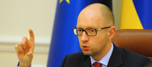 Премьер-министр Украины Арсений Яценюк - Sputnik Afrique