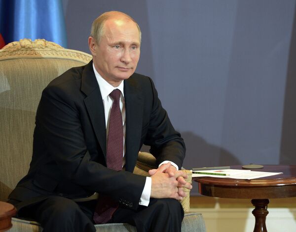 Vladimir Poutine, président de la Russie, en visite à Belgrade - Sputnik Afrique