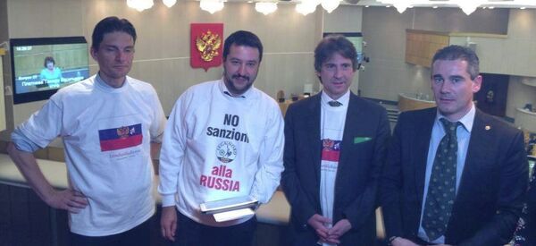 Délégation de la Ligue du Nord à la Douma d'Etat - Sputnik Afrique