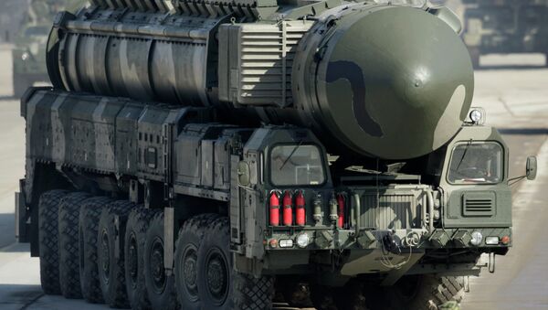 Missile nucléaire intercontinentale Topol-M - Sputnik Afrique
