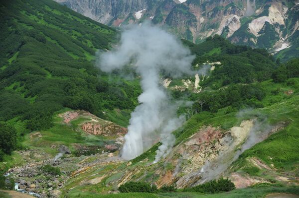 La vallée des geysers au Kamtchatka - Sputnik Afrique