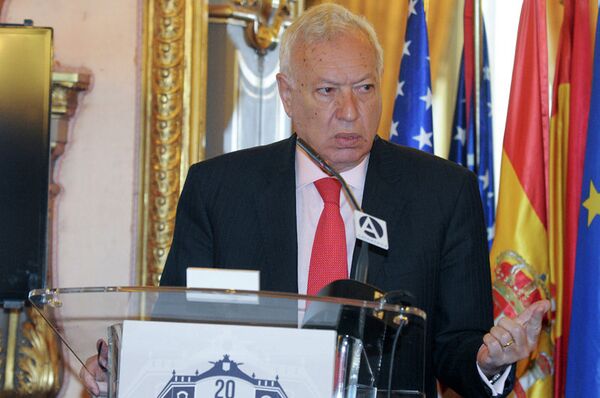 Jose Manuel Garcia-Margallo, ministre des Affaires étrangères d'Espagne - Sputnik Afrique