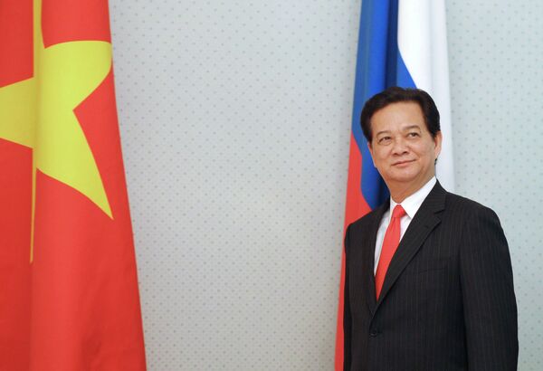 Secrétaire général du Parti communiste du Vietnam (PCV), Nguyen Phu Trong - Sputnik Afrique