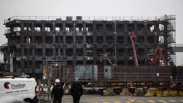 Chantier naval STX Europe à Saint-Nazaire - Sputnik Afrique