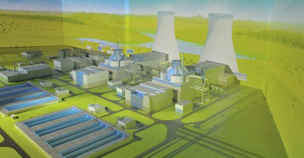 Maquette de la centrale nucléaire d'Akkuyu - Sputnik Afrique