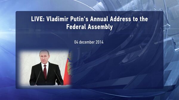 En direct: Message de Vladimir Poutine au parlement - Sputnik Afrique