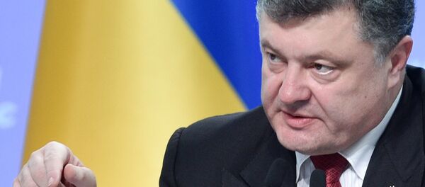 Président ukrainien Piotr Porochenko - Sputnik Afrique