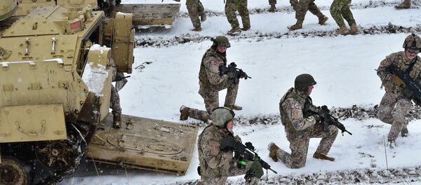 Soldats de l'OTAN en Lettonie - Sputnik Afrique