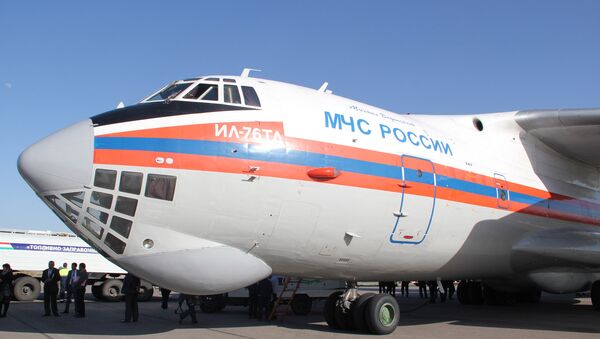 Avion du ministère russe des Situations d'urgence - Sputnik Afrique