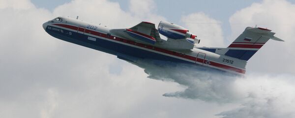 L'avion amphibie polyvalent Beriev Be-200 - Sputnik Afrique