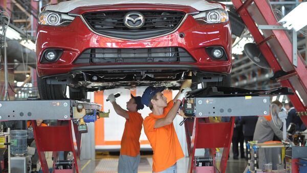 Fabrication de voitures Mazda à Vladivostok - Sputnik Afrique