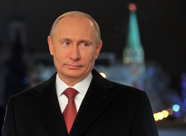 Les Vœux de Nouvel an du président Vladimir Poutine Les Vœux de Nouvel an du président Vladimir Poutine - Sputnik Afrique