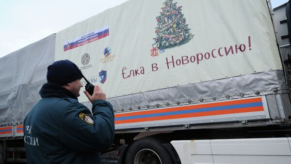 Ukraine: des cadeaux de Noël russes pour les enfants du Donbass (MSU) - Sputnik Afrique