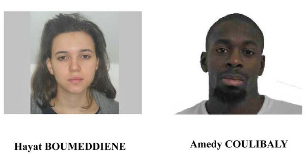 Hayat Boumeddiene et Amedy Coulibaly - Sputnik Afrique
