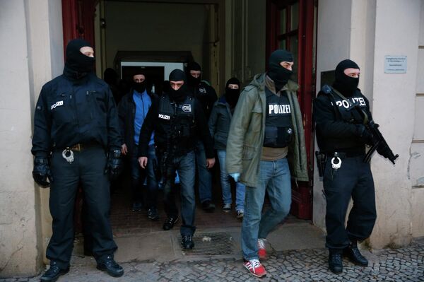 Police allemande après le raid contre un groupe islamiste - Sputnik Afrique