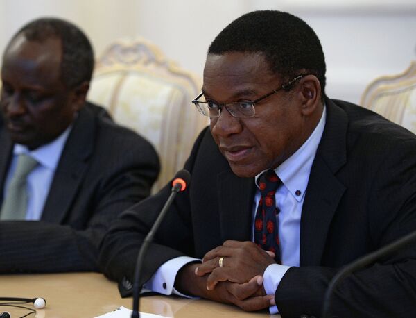 Bernard Membe, ministre des Affaires étrangères de la Tanzanie - Sputnik Afrique
