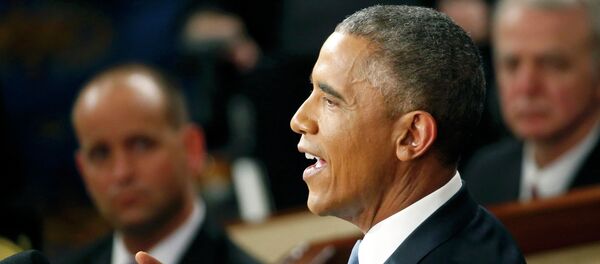 Le président américain Barack Obama - Sputnik Afrique