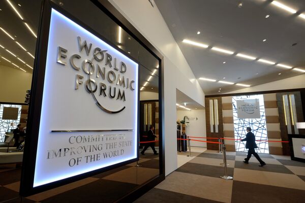 Le Forum économique mondial de Davos, en Suisse Le Forum économique mondial de Davos, en Suisse - Sputnik Afrique