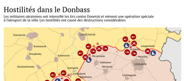Trêve illusoire: situation dans le Donbass - Sputnik Afrique