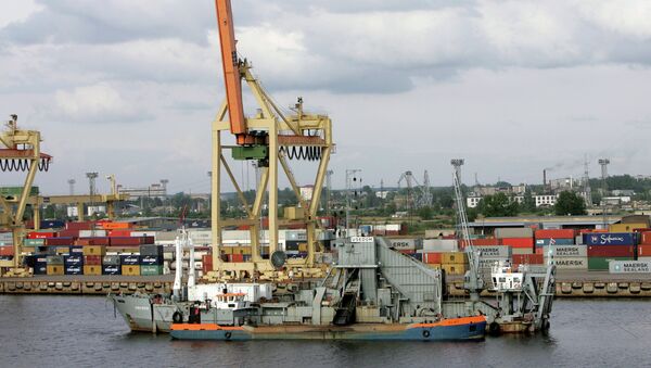Le port de Riga (photo d'archives) - Sputnik Afrique