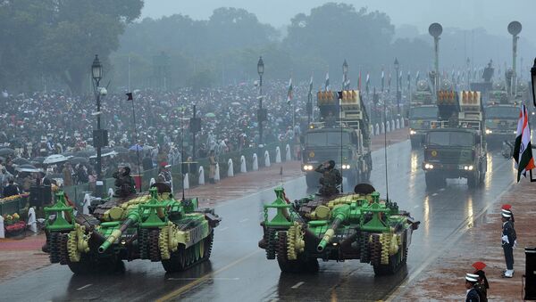 Défilé militaire en Inde organisé à l'occasion de la Journée de république - Sputnik Afrique