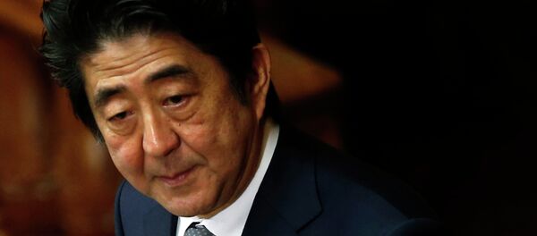 Синдзо Абе, премьер-министр Японии - Sputnik Afrique